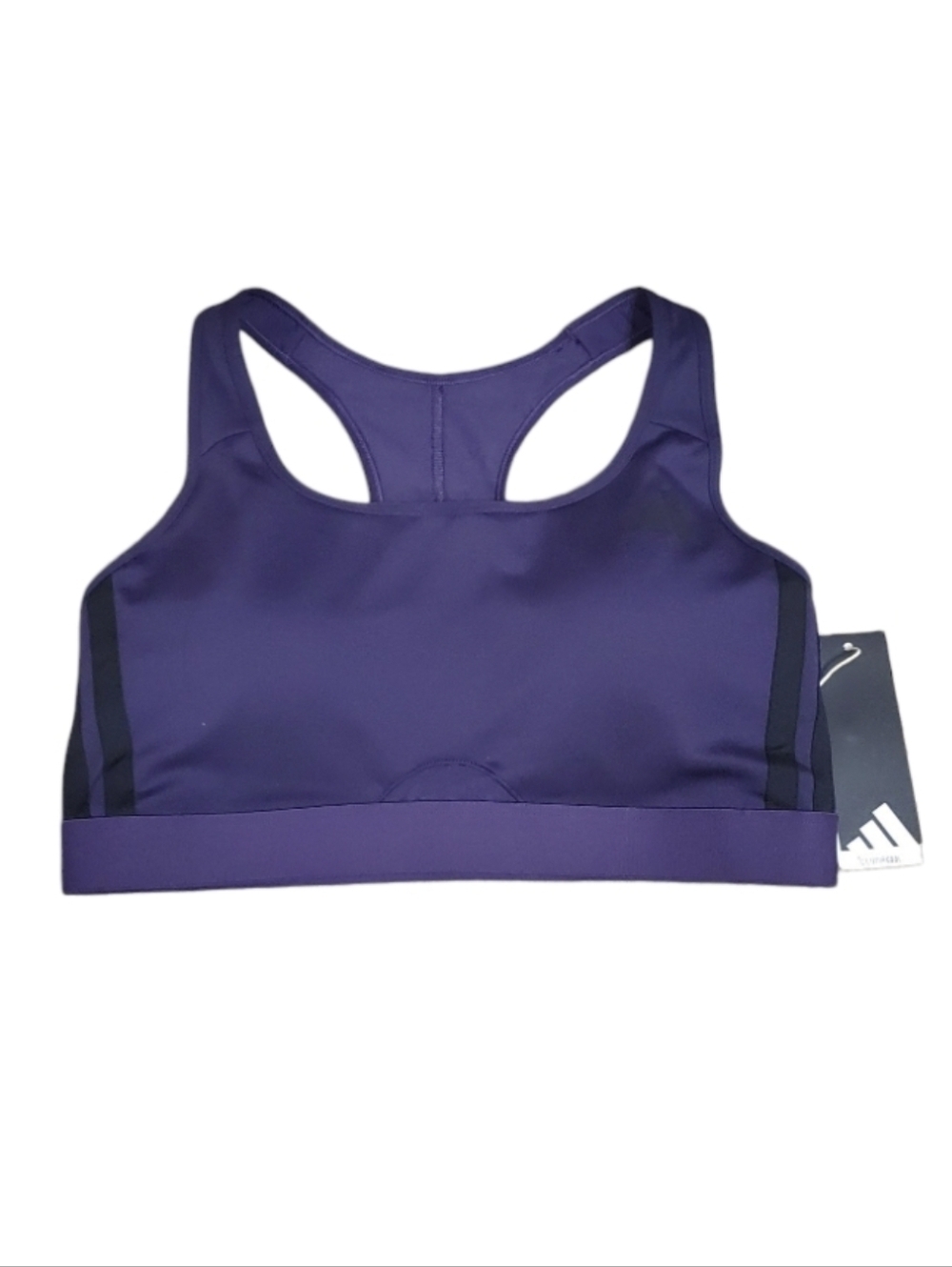 NWT Adidas Women's Powerreact Essentials Medium Support Sports Bra L - Picture 2 of 7